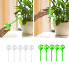 Load image into Gallery viewer, 1/5pcs Automatic Plant Self Watering Water Feeder Plastic PVC Ball Plant Flowers Water Feeder Indoor Outdoor Watering Cans
