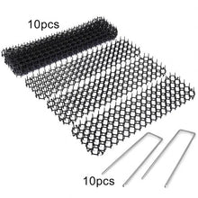 Load image into Gallery viewer, 10Pcs 13cmx49cm Garden Prickle Strip Dig Stop Cat Repellent Deterrent Mat Spike Portable Anti-Cat Dog Outdoor Garden Supplies
